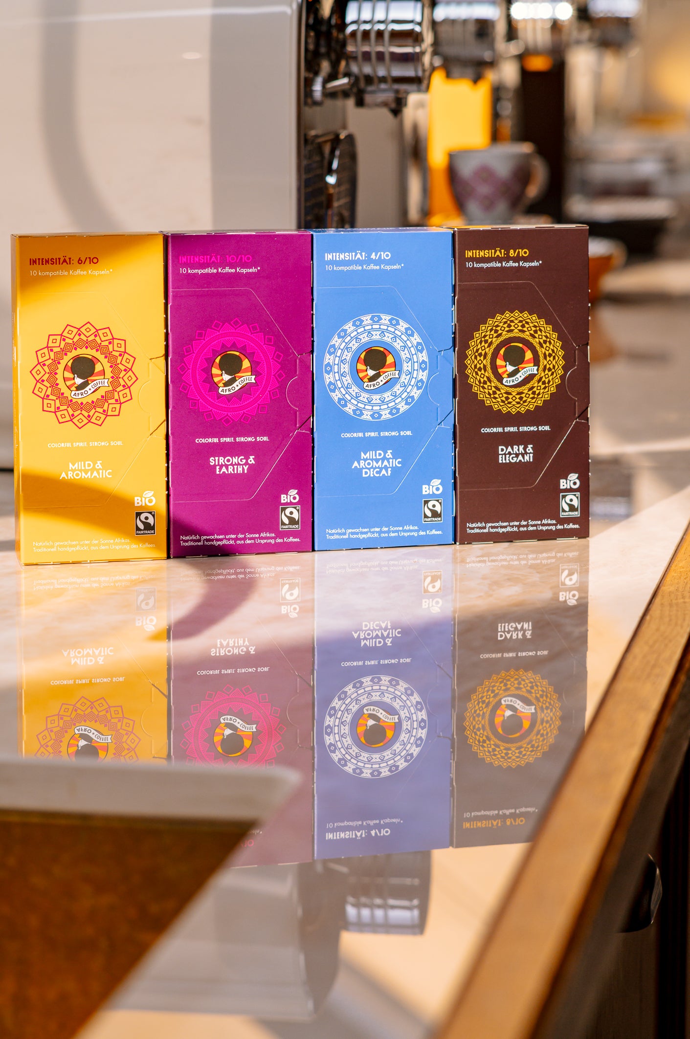 2-Jahres-Abo um 120 € + Afro Coffee Kapselmaschine gratis (UVP: 290€)